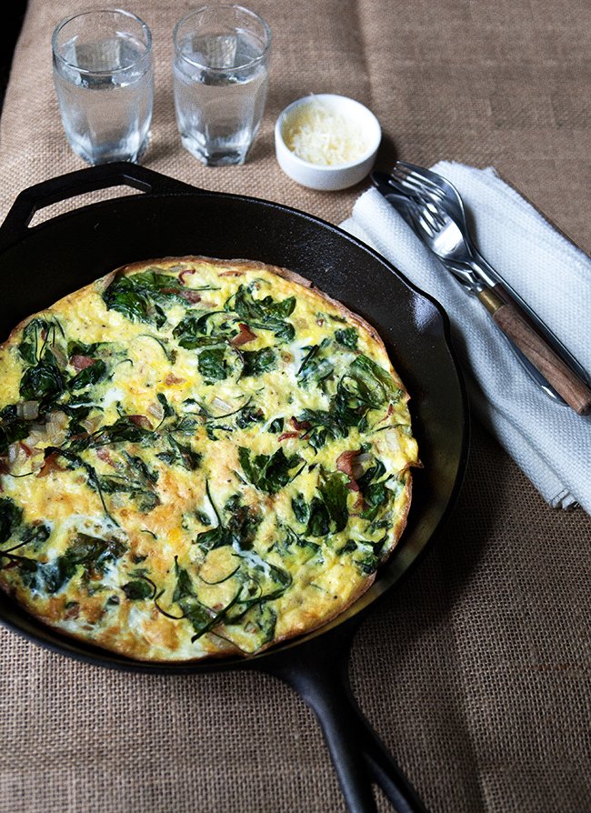 Lambs Quarters Frittata