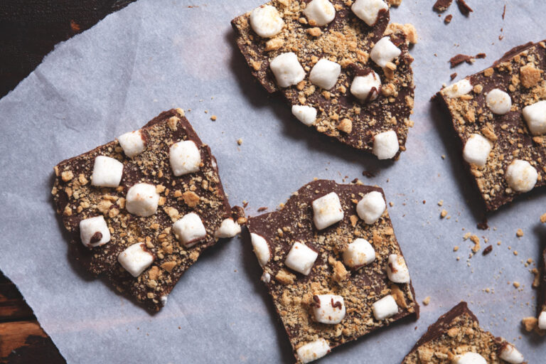 Smores Chocolate Bark
