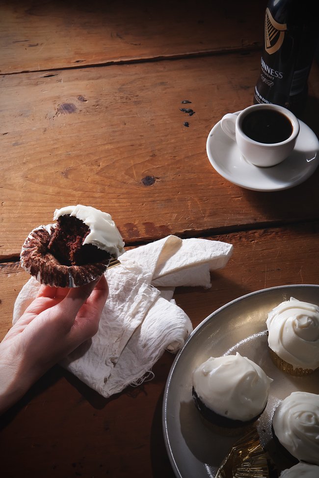 Chocolate Stout Cupcakes