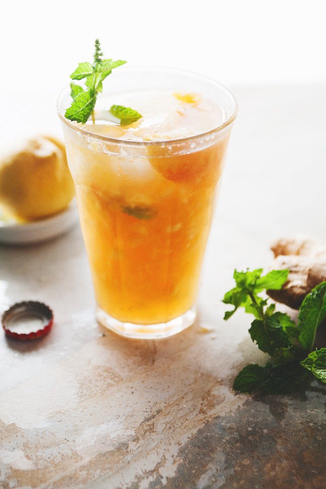 Ginger Peach Julep