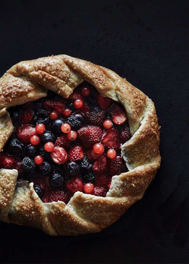 Mixed Berries Galette