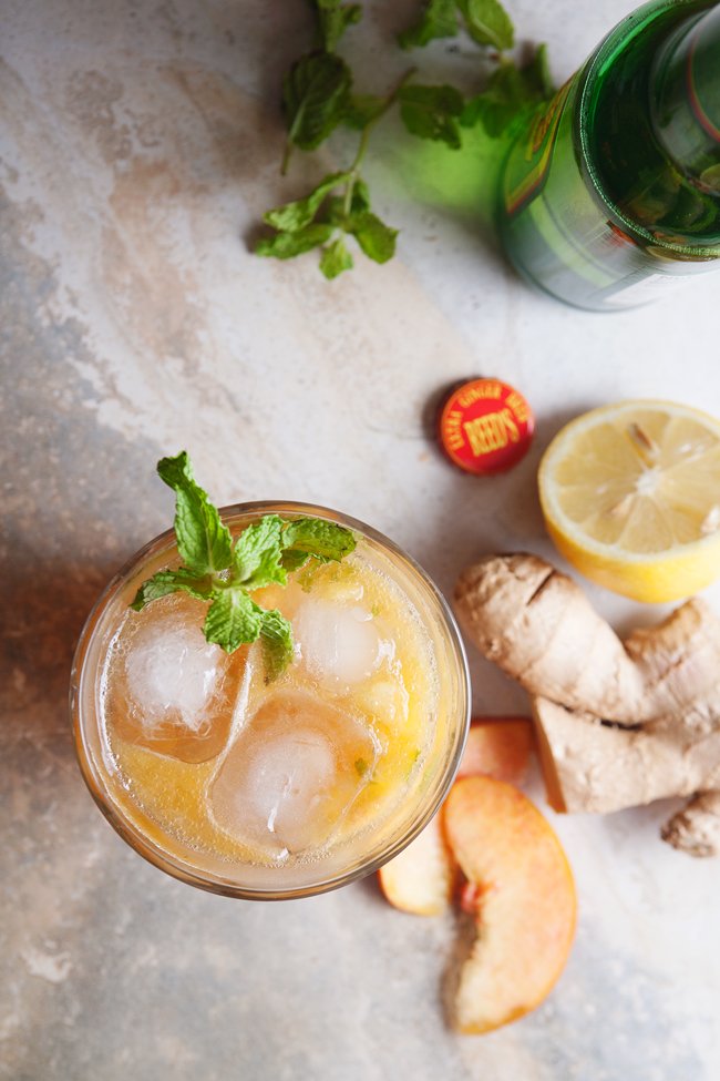 Ginger Peach Julep