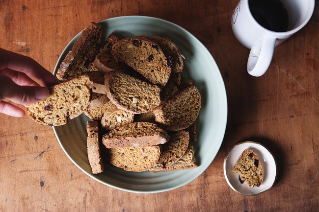 Pumpkin Biscotti