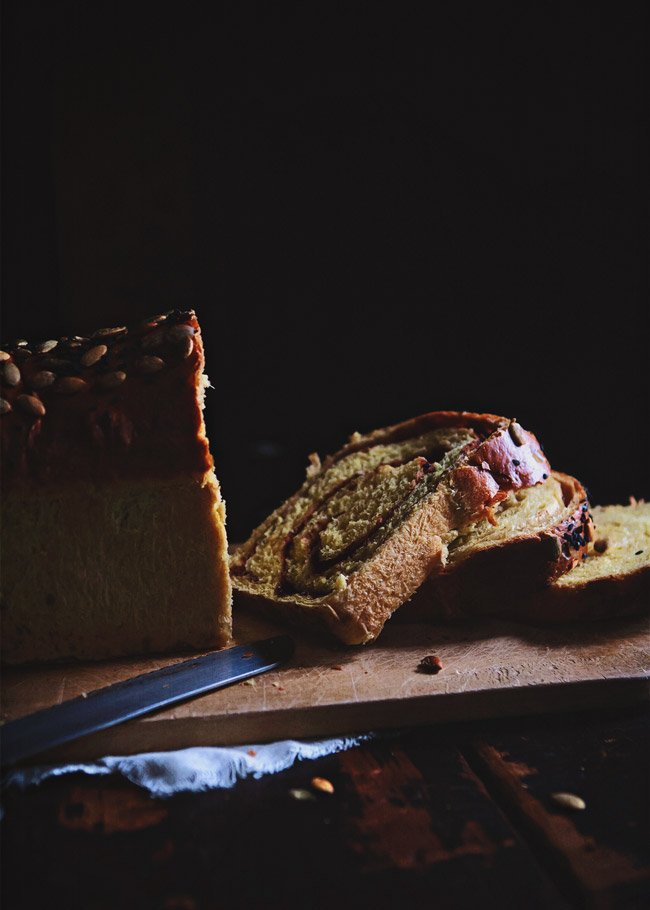 Pumpkin Brioche