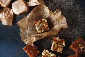 Pumpkin Salted Caramels