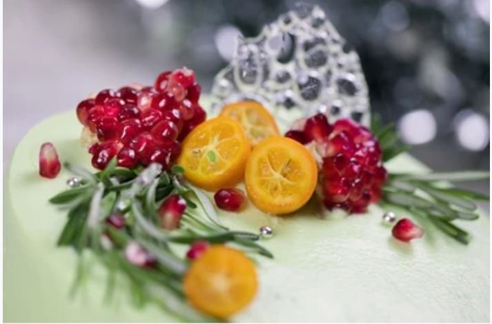 pistachio layer Cake