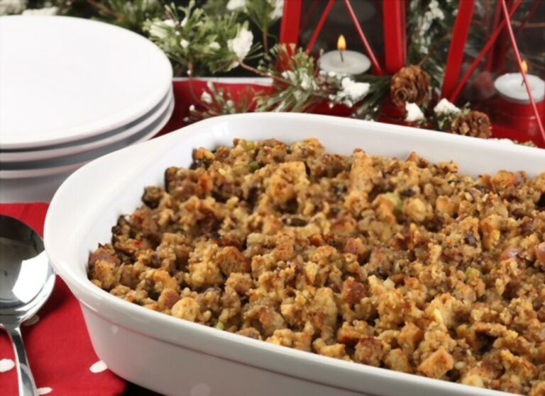 Sausage Cornbread Stuffing Recipe