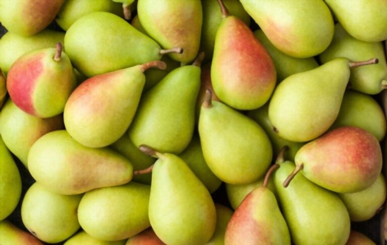 Are pears acidic