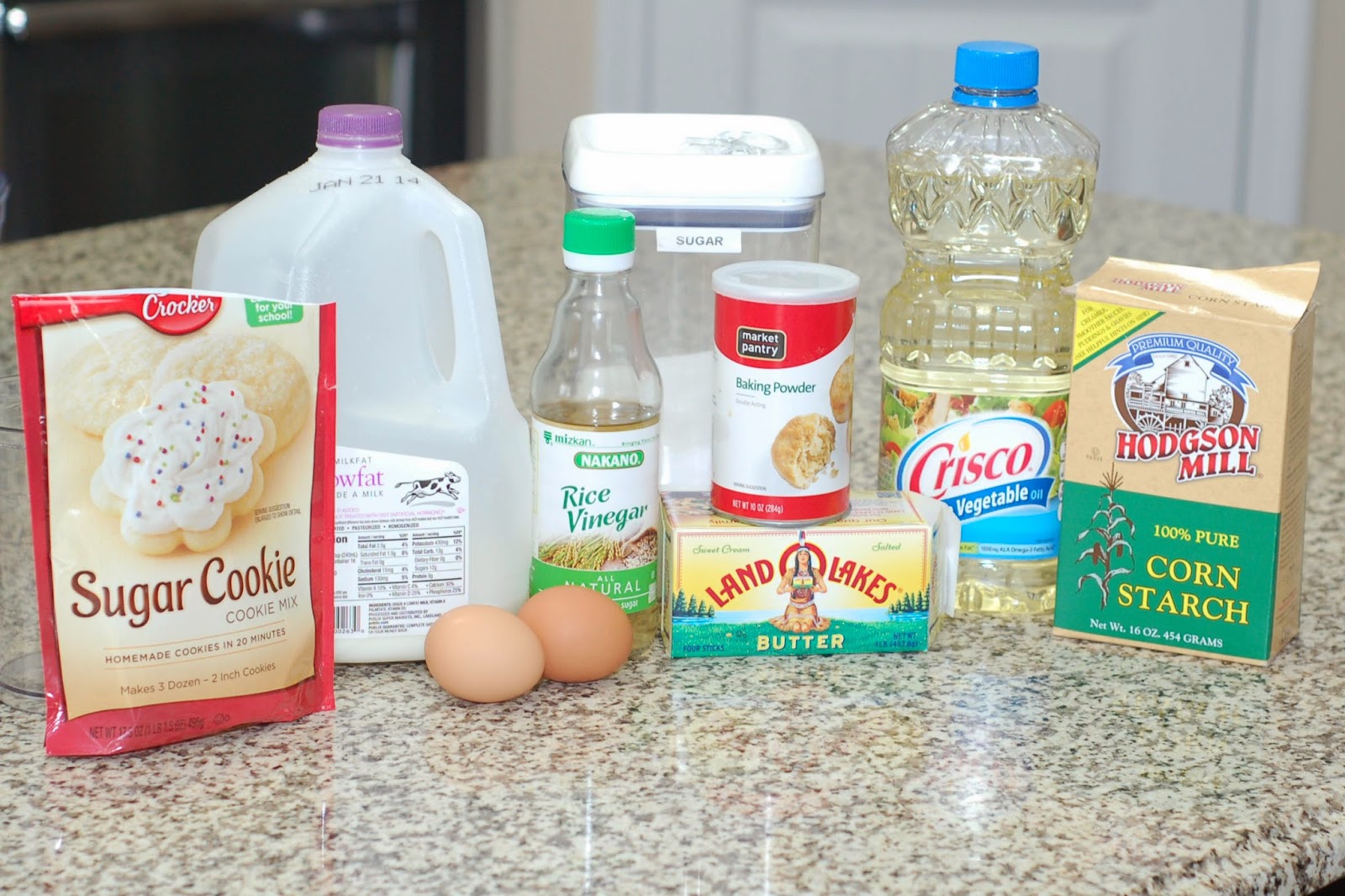 Sugar Cookie Waffle Sticks