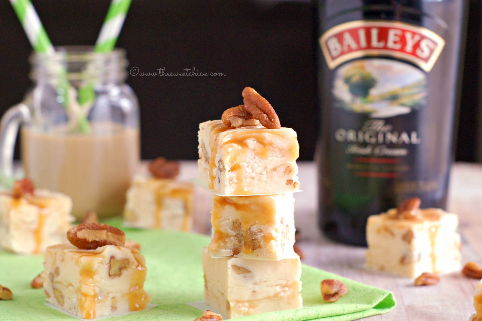 Baileys Caramel Pecan Fudge