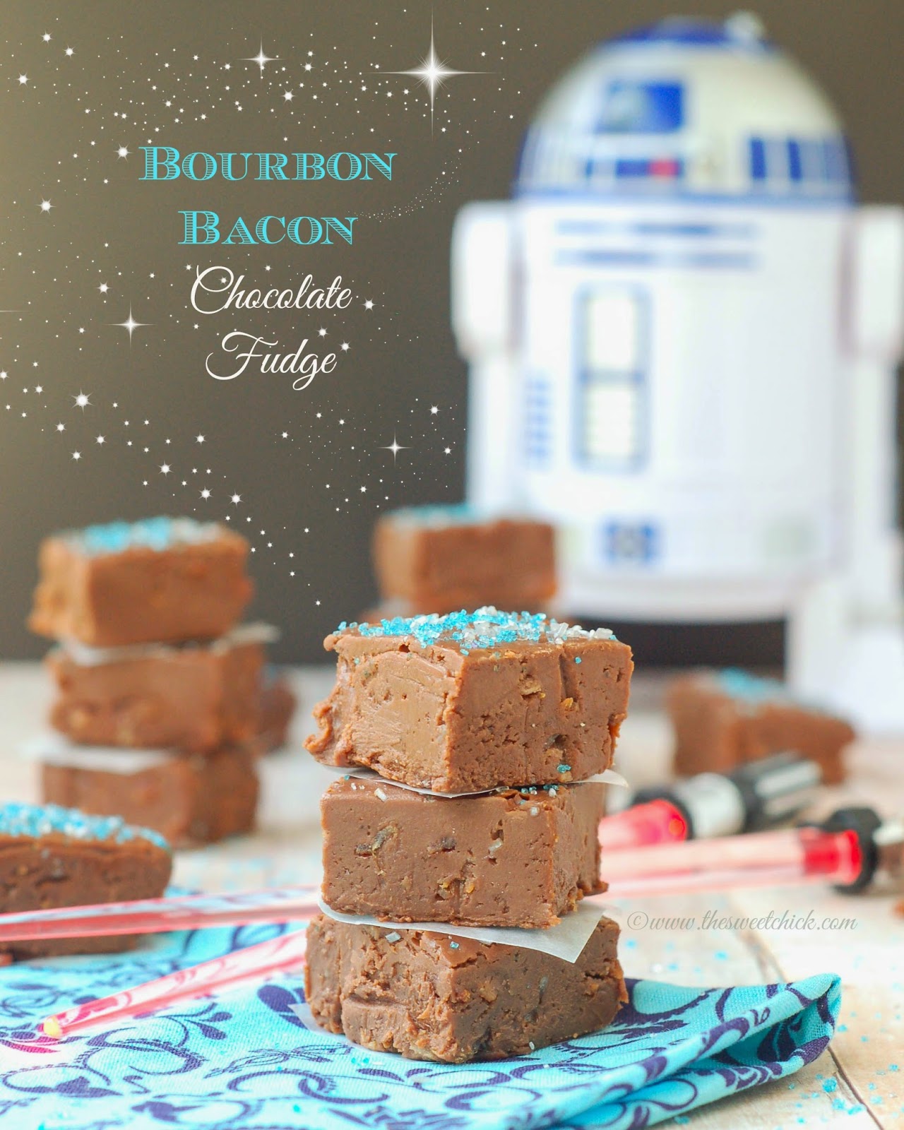Bourbon Bacon Chocolate Fudge