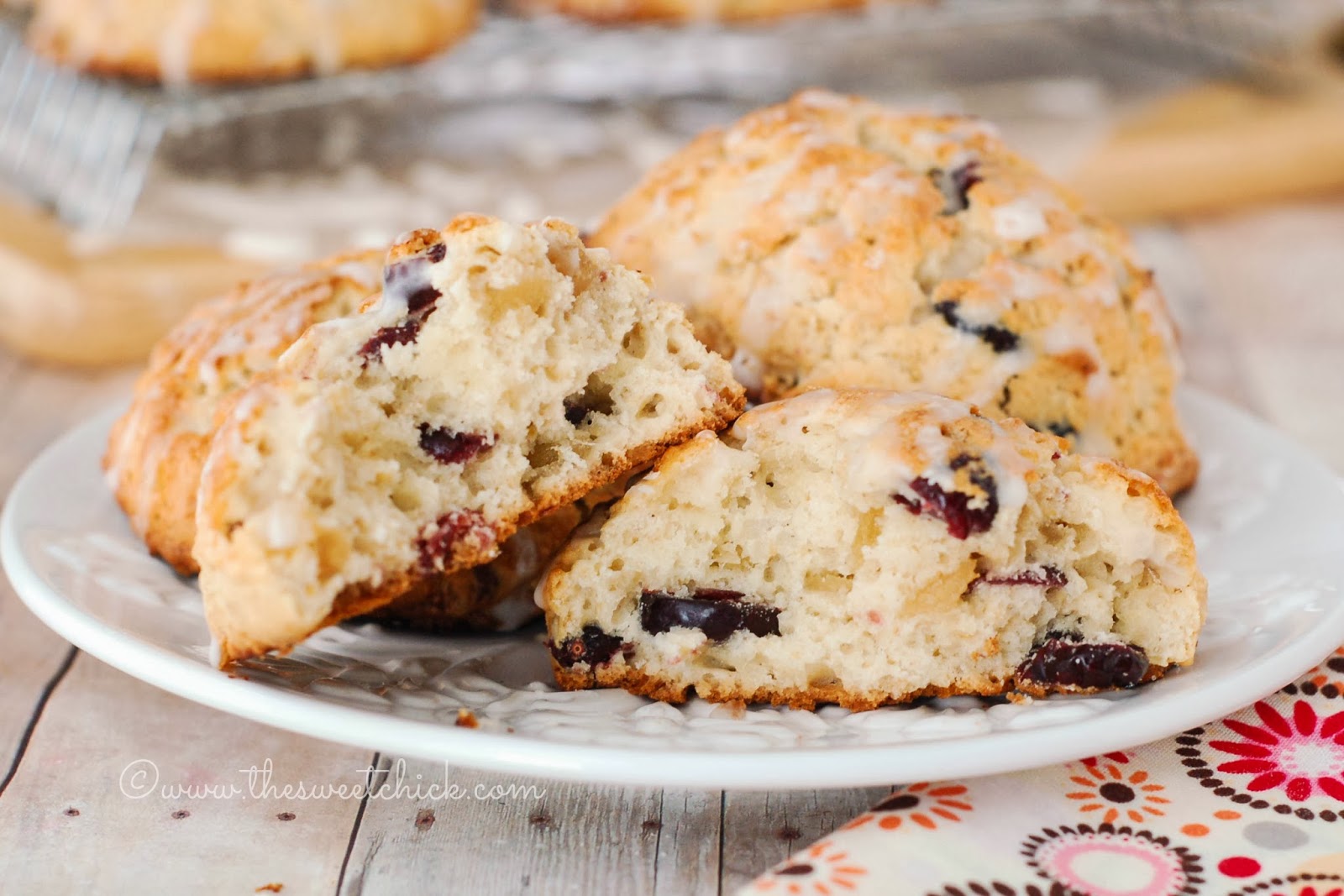 Cranberry Ginger Scones