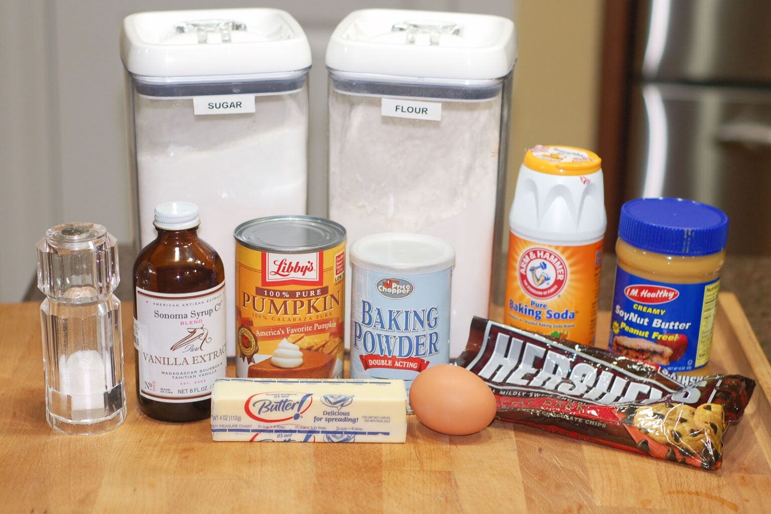 Pumpkin Soynut Butter Chocolate Chip Cookies