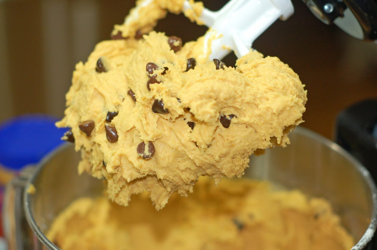 Pumpkin Soynut Butter Chocolate Chip Cookies