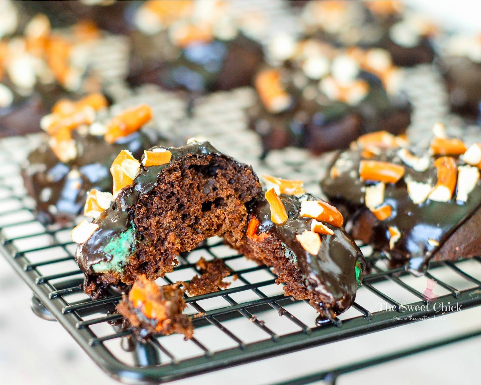 Dark Chocolate Pumpkin Spice Cookies