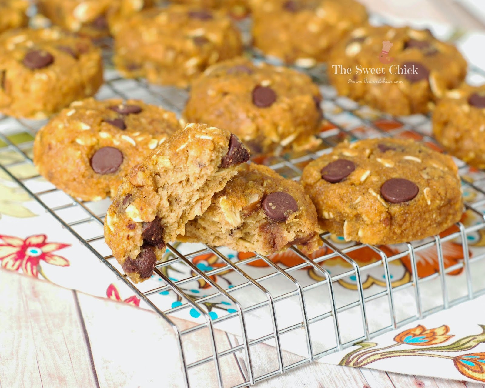 Maple Pumpkin Chocolate Chip Cookies