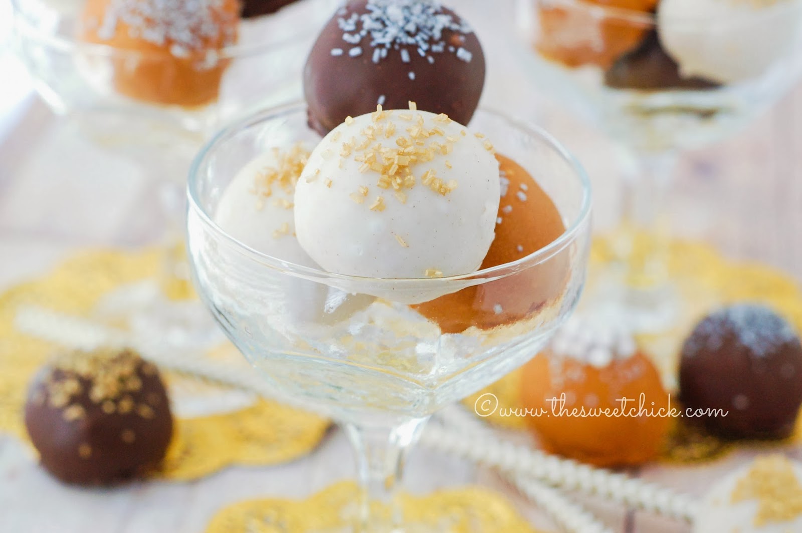 Gingerbread Cheesecake Truffles