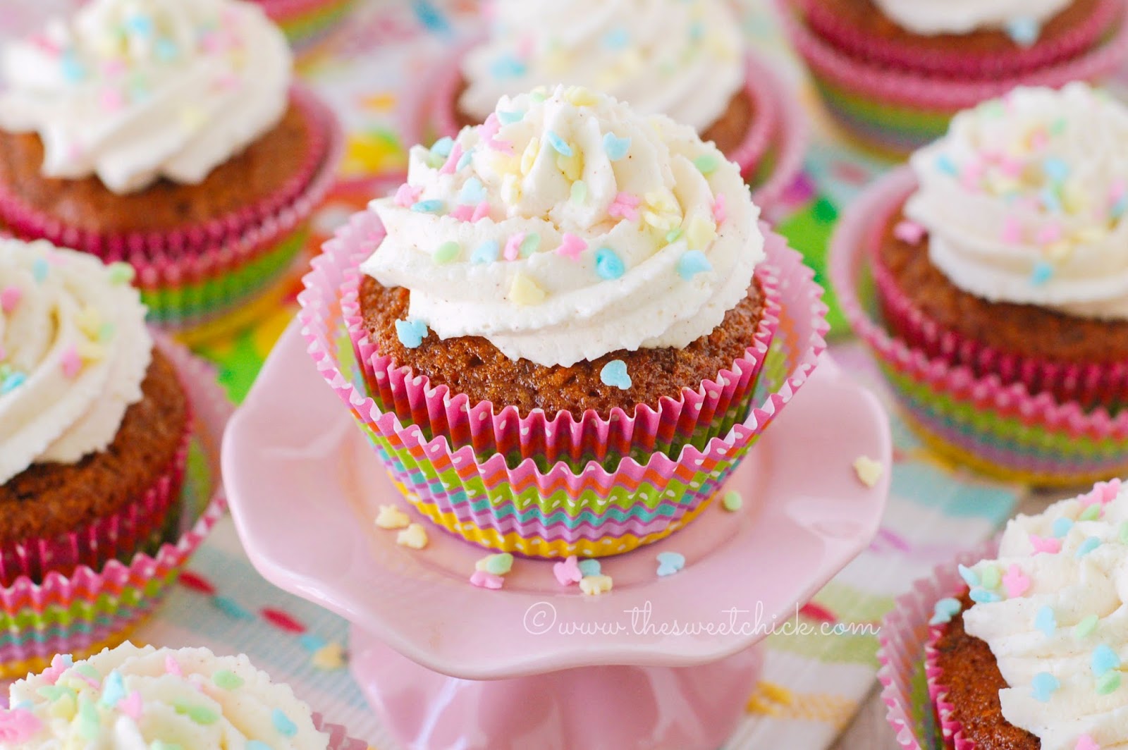 Maple Carrot Cupcakes