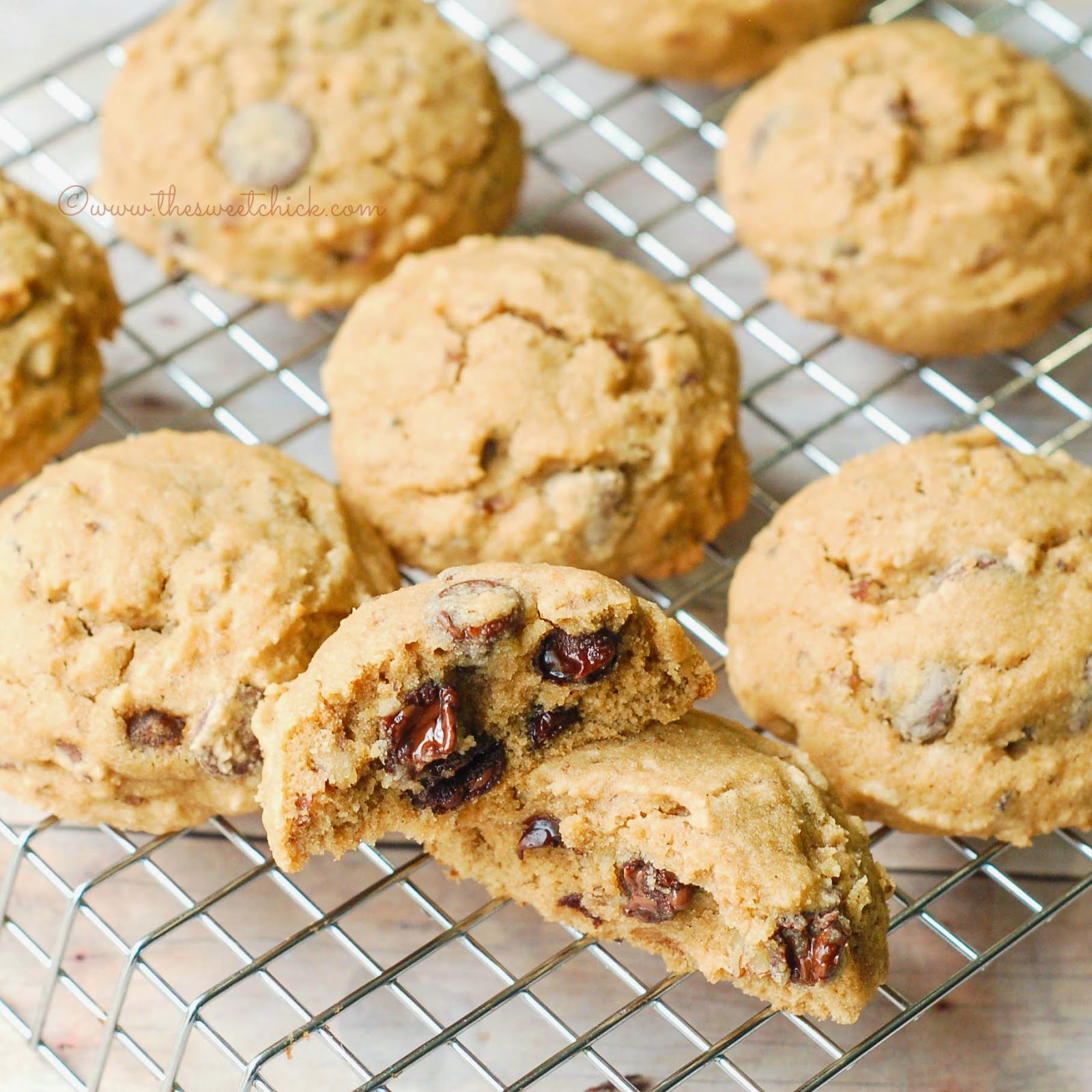 Gluten Free Maple Chocolate Chip Cookies