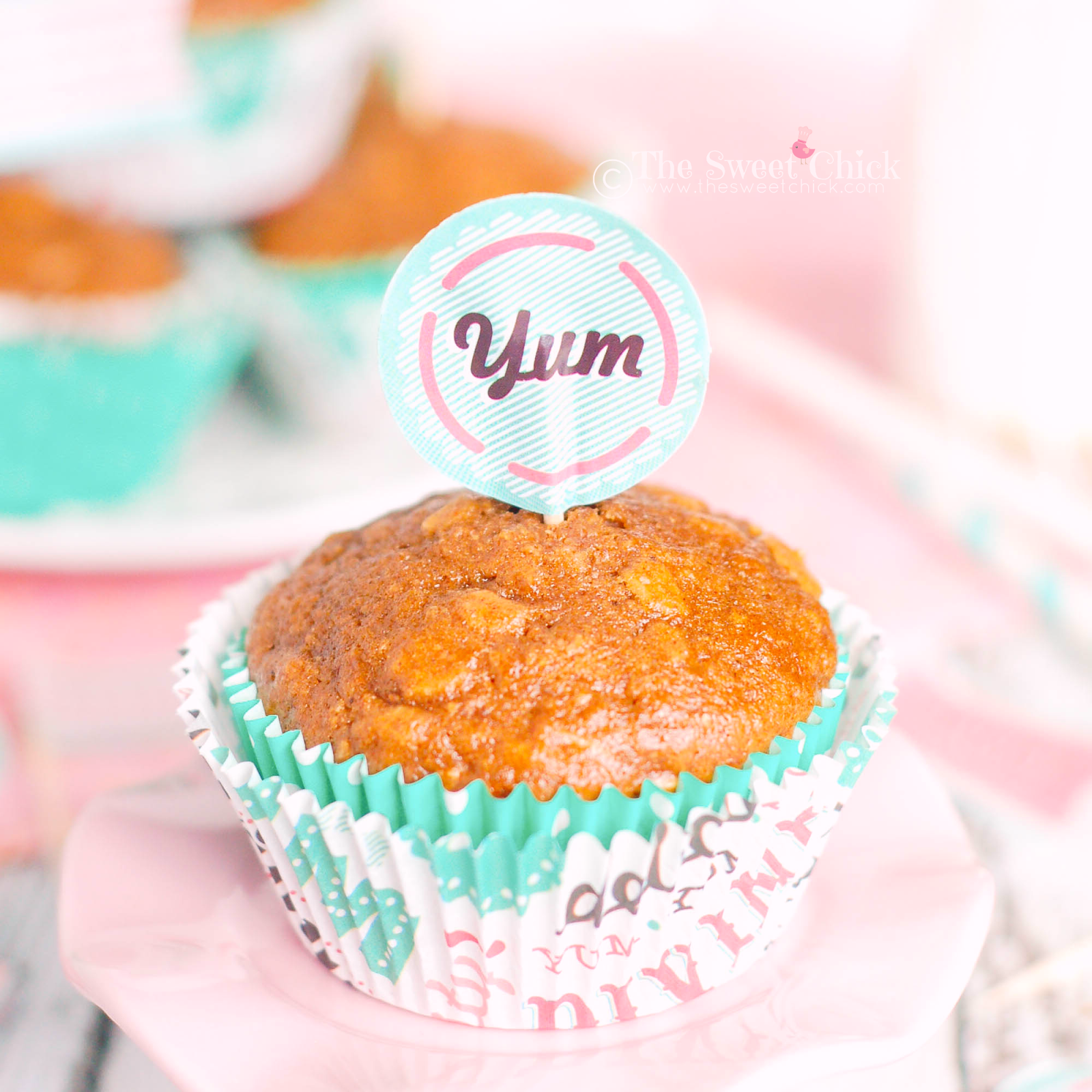 Maple Ginger Banana Muffins