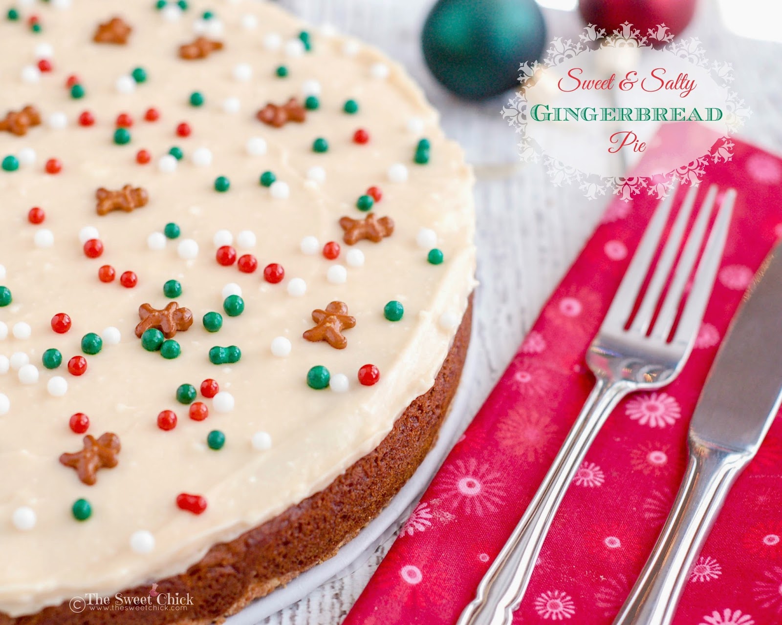 Sweet and Salty Gingerbread Pie