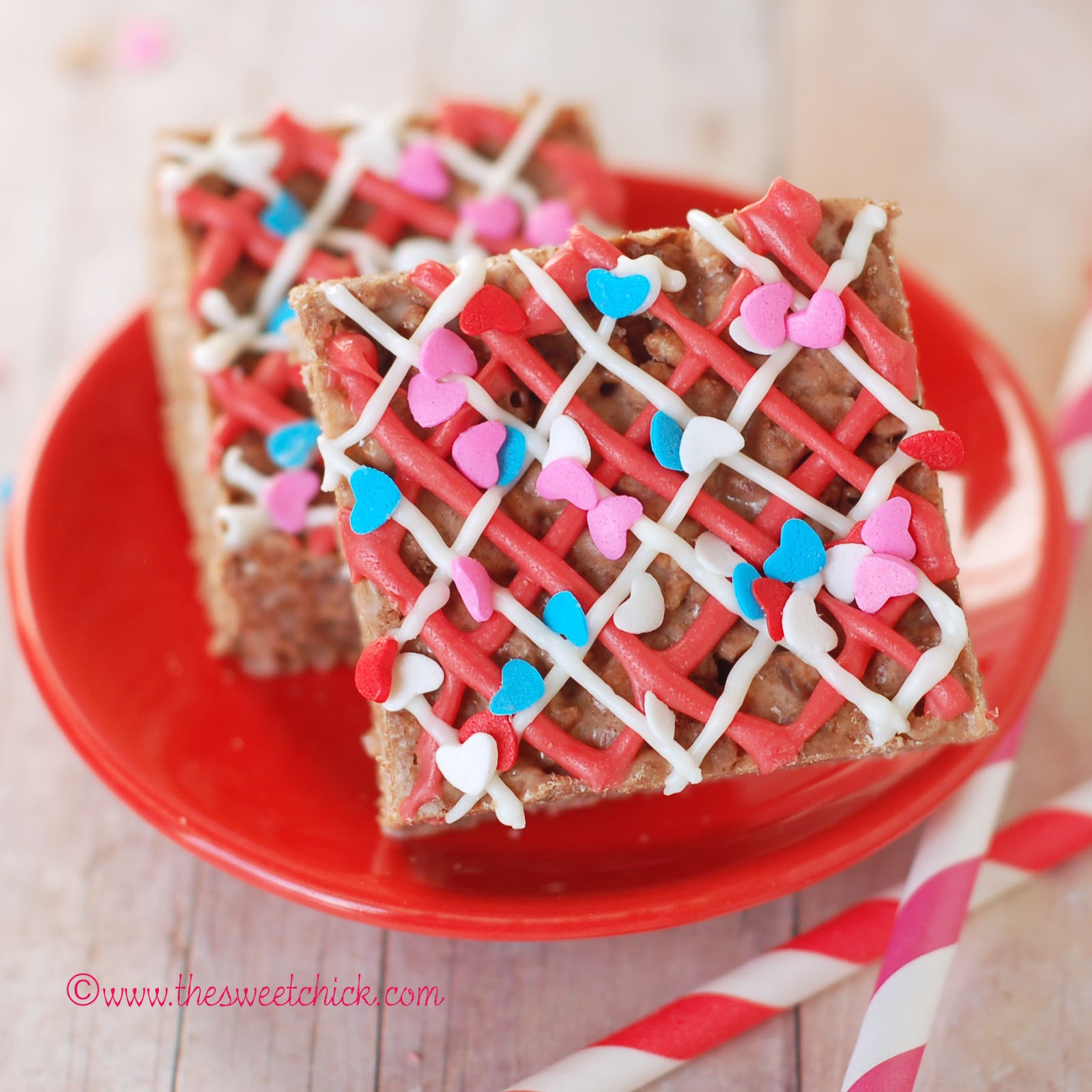 Cheery Raspberry Rice Crispy Bar Chocolate Raspberry Rice Krispie Treats