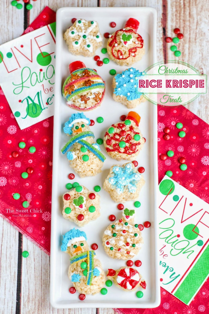 Christmas Rice Krispie Treats