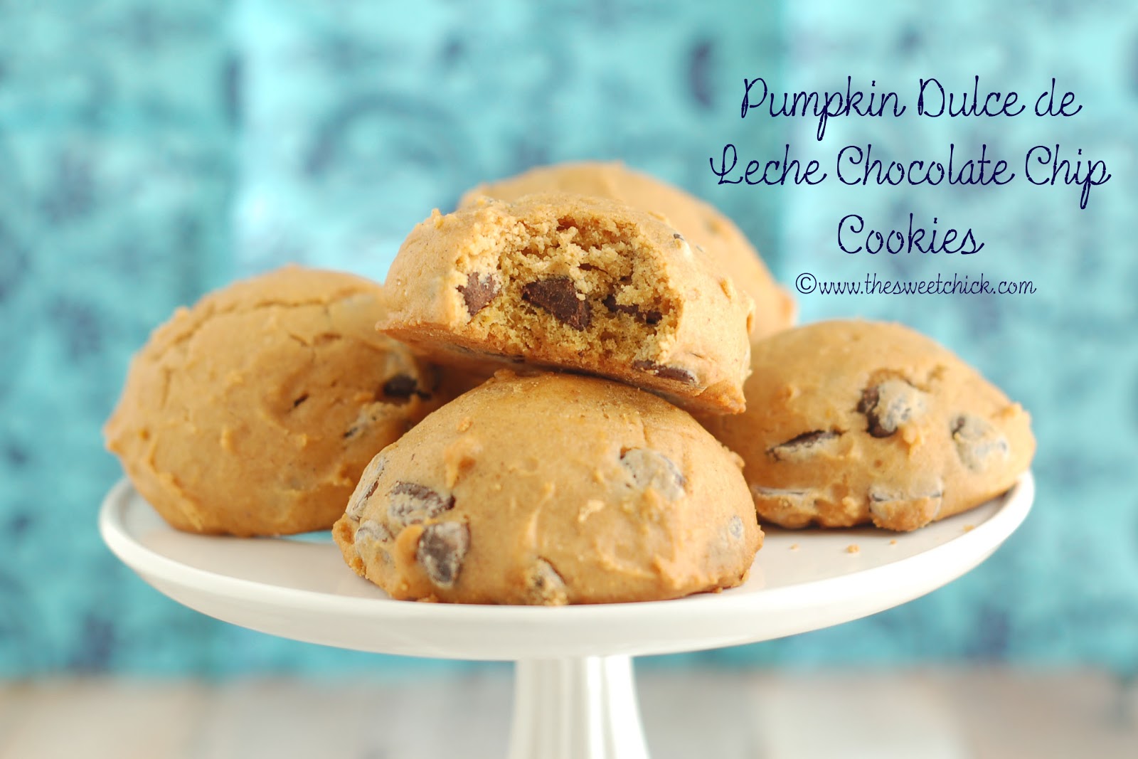 Pumpkin Dulce de Leche Chocolate Chip Cookies