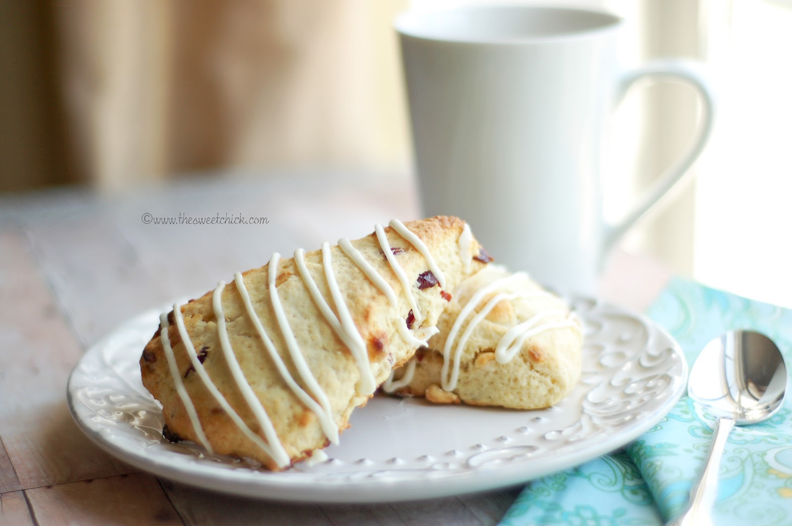 Lemon Cranberry Scones
