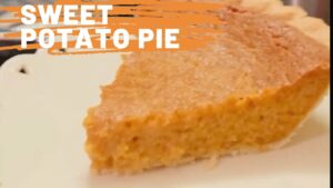 Grandma Old Fashioned Sweet Potato Pie Recipe