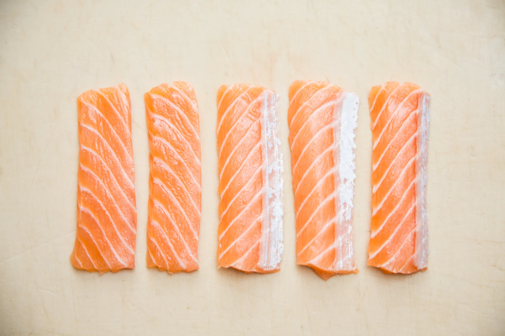 Salmon belly