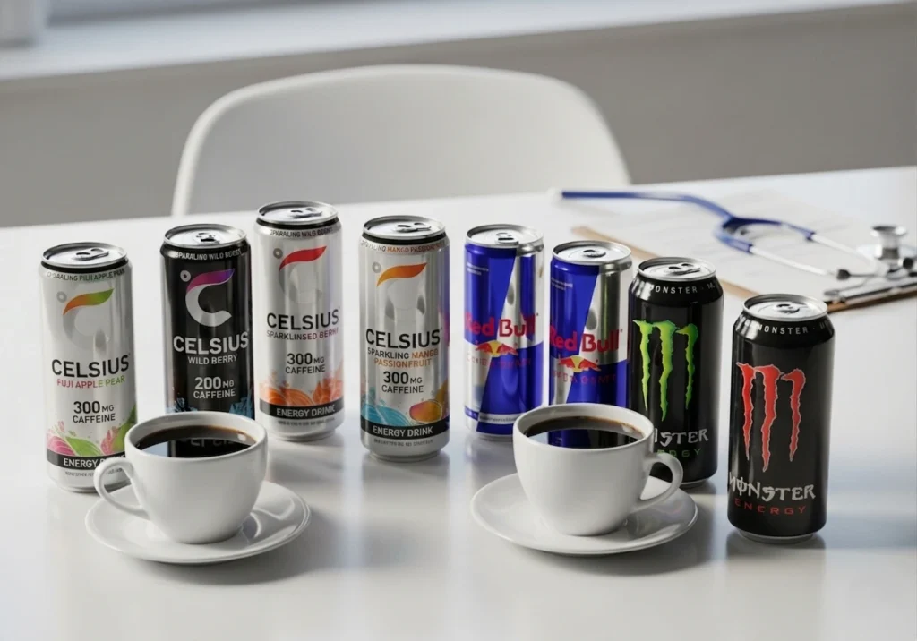 celsius caffeine content