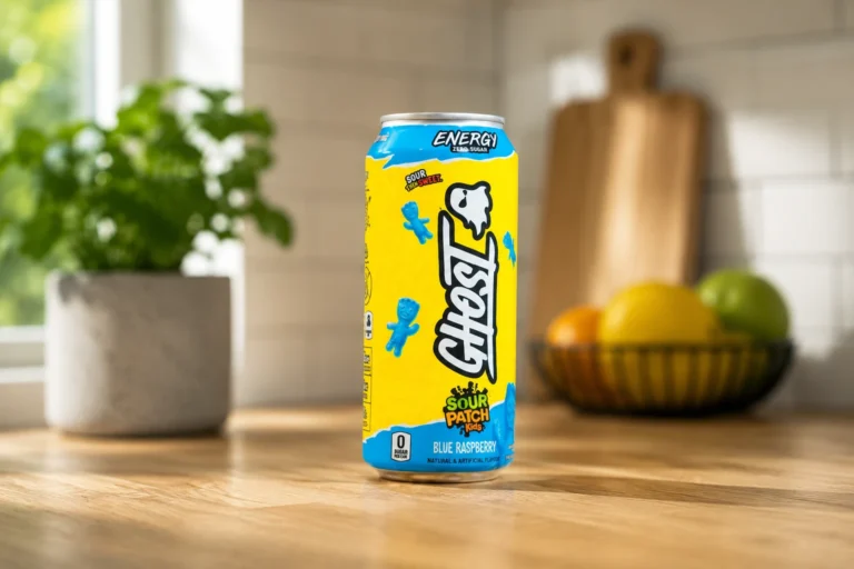 ghost caffeine content