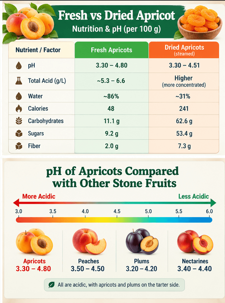 How Apricots Compare to Other Fruits