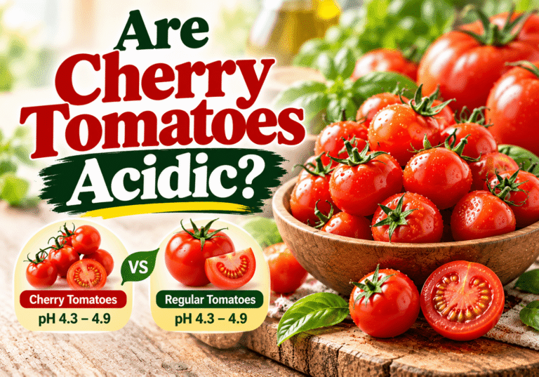 Are Cherry Tomatoes Acidic pH vs Regular Tomatoes