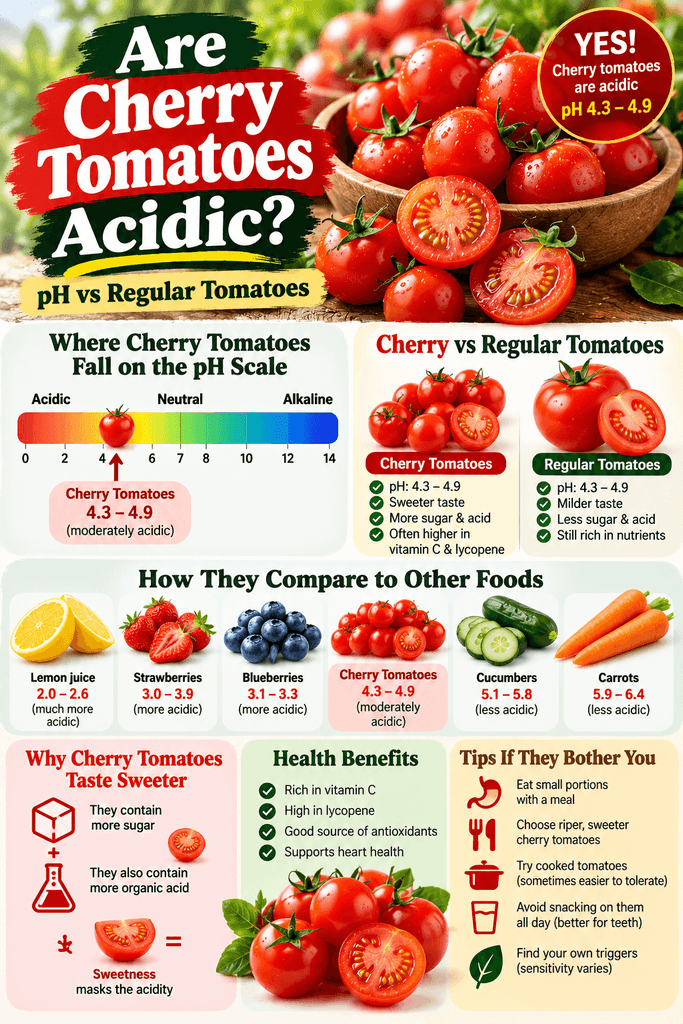 Are Cherry Tomatoes Acidic