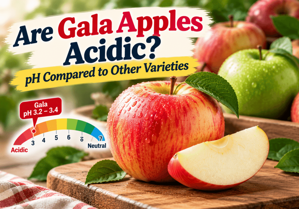 Are Gala Apples Acidic