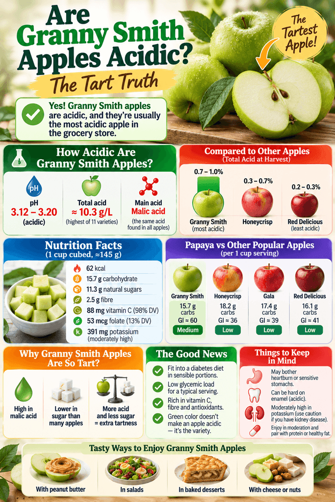 Are Granny Smith Apples Acidic? The Tart Truth