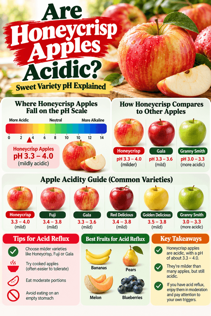 Are Honeycrisp Apples Acidic