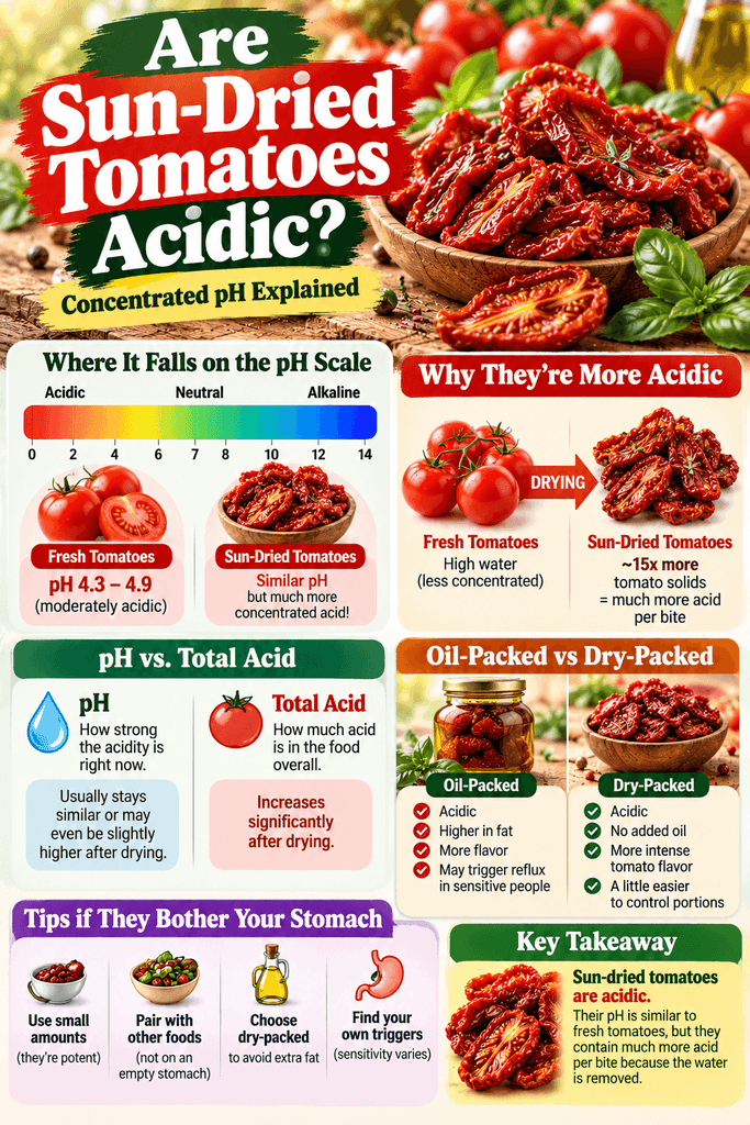 Are Sun-Dried Tomatoes Acidic Concentrated pH Explained