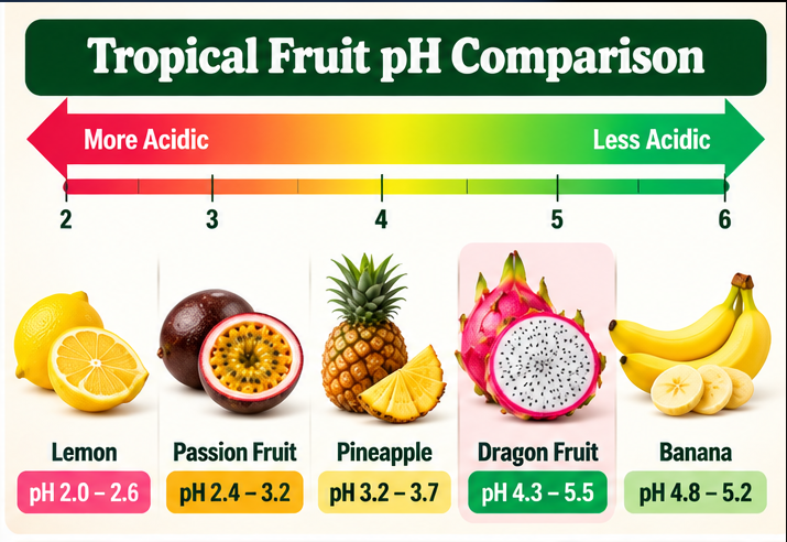 How Dragon Fruit Compares to Other Fruits