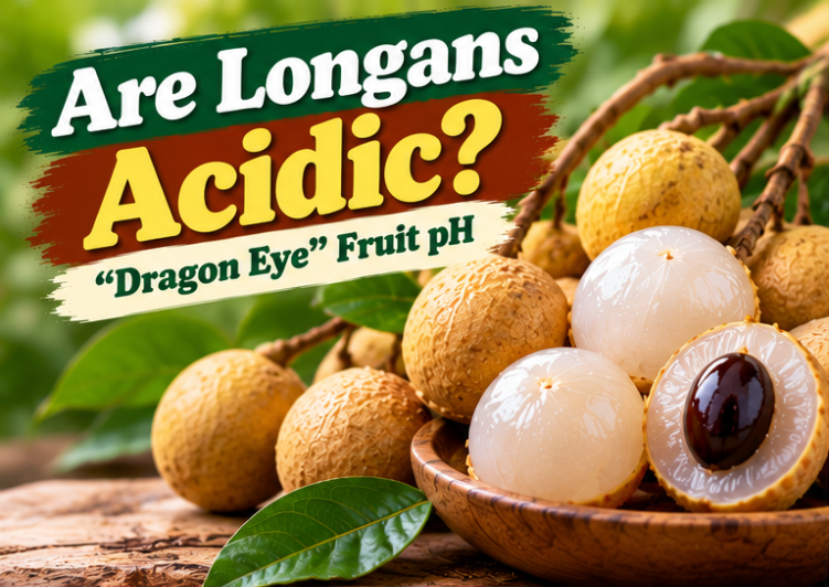 Are Longans Acidic? “Dragon Eye” Fruit pH