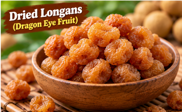Dried longan (dragon eye) fruit