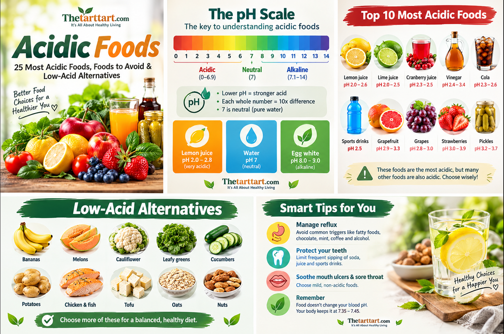 Acidic foods