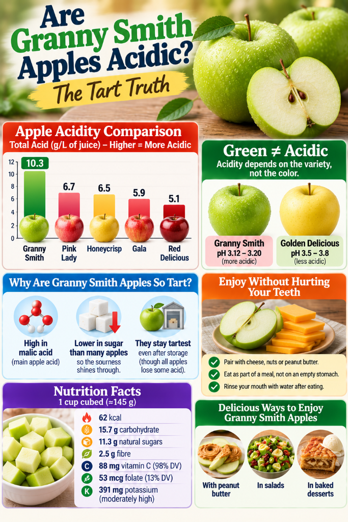 Are Granny Smith Apples Acidic? The Tart Truth